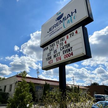Jeremiah Cafe - Well marked signage - Sandwiches Near Me - Johnson City, Tennessee