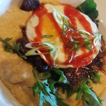 Geraldine's - Pork belly grits - New American Near Me - Austin, Texas