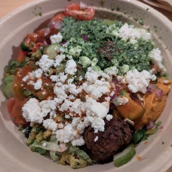 CAVA - Spicy Greens Bowl - Mediterranean Near Me - Winston-salem, North Carolina