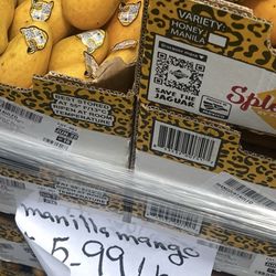 It's the Manilla mango tango