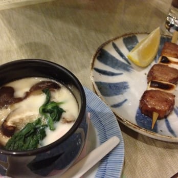 Musashi - Chawan mushi and duck skewer - Japanese Near Me - Berkeley, California
