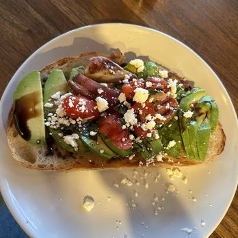 Toasted - Stacked avocado toast - Coffee & Tea Near Me - Riverside, California