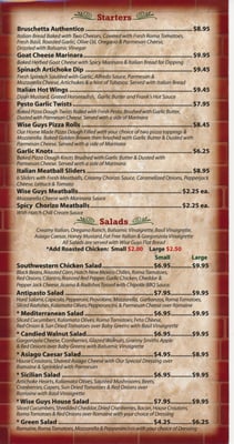 Menu photo 8 Wise Guys Pizzeria Orange, CA Menu photo 8 Wise Guys Pizzeria Orange, CA