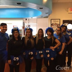 Excite Dental - We all wore Cookie Monster costumes for Halloween.