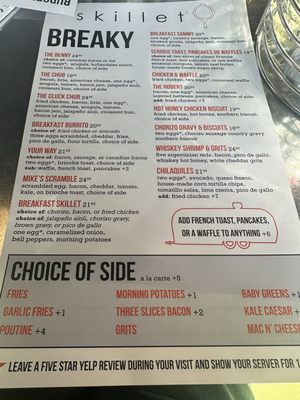 Menu photo 2 Skillet Diner - Capitol Hill Seattle, WA Menu photo 2 Skillet Diner - Capitol Hill Seattle, WA