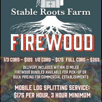 Stable Roots Farm - Our firewood services for 2025.
Book now for the Fall! - Honey Near Me - Princeton, New Jersey Stable Roots Farm - Our firewood services for 2025.
Book now for the Fall! - Honey Near Me - Princeton, New Jersey