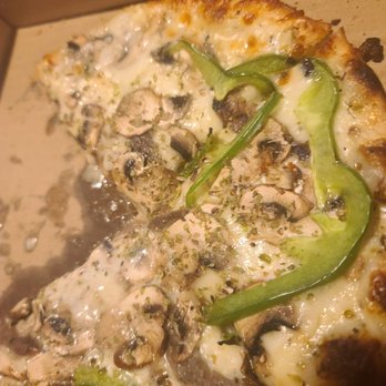 Village Pizza - Garlic white sauce with mushrooms, anchovies, and bell peppers not enough words for outstanding this was. - Pizza Near Me - Bonsall, California Village Pizza - Garlic white sauce with mushrooms, anchovies, and bell peppers not enough words for outstanding this was. - Pizza Near Me - Bonsall, California