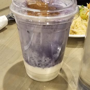 Merienda Cafe - Ube Horchata (seasonal menu) - Filipino Near Me - Grayslake, Illinois Merienda Cafe - Ube Horchata (seasonal menu) - Filipino Near Me - Grayslake, Illinois