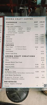 Menu photo 7 Aroma Craft Coffee Walnut, CA