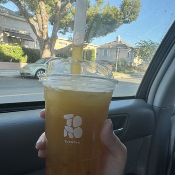 Torotea - Calamansi oolong + passionfruit jelly - Coffee & Tea Near Me - San Marino, California