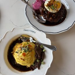 Loco Moco ($26) Tornado Galbi Omurice ($26)