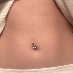 Rachel's Ink Salon & Boutique - Month later (mirror reflection)