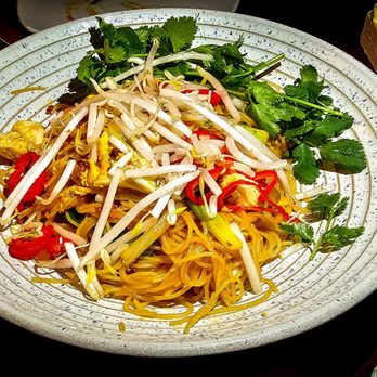 Juju - Jumbo lump crab Singapore noodles - Tapas/Small Plates Near Me - Durham, North Carolina