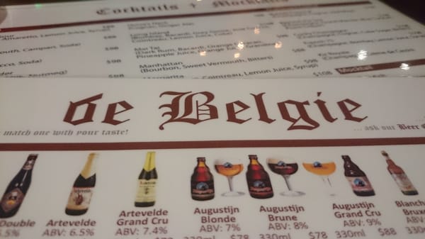 Menu photo 4 de België Hong Kong, HK