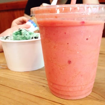 Three Sisters - Smoothie and ice cream (in background) - Ice Cream & Frozen Yogurt Near Me - Providence, Rhode Island Three Sisters - Smoothie and ice cream (in background) - Ice Cream & Frozen Yogurt Near Me - Providence, Rhode Island