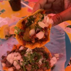 La Fábrica del Taco - Tacos de campechana (pastor y asada)