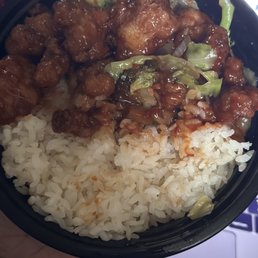 Mad Spicy Orange Chicken Bowl Mad Spicy Orange Chicken Bowl