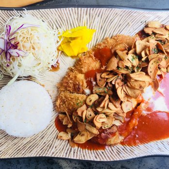 Katsuya - Spicy garlic pork katsu with cheese - Japanese Near Me - Toronto, Ontario