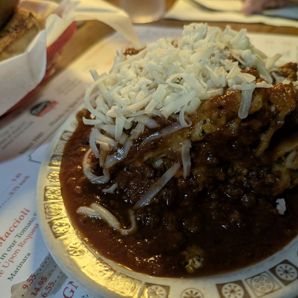 Vince's Spaghetti - Half order of lasagna - Italian Near Me - Ontario, California