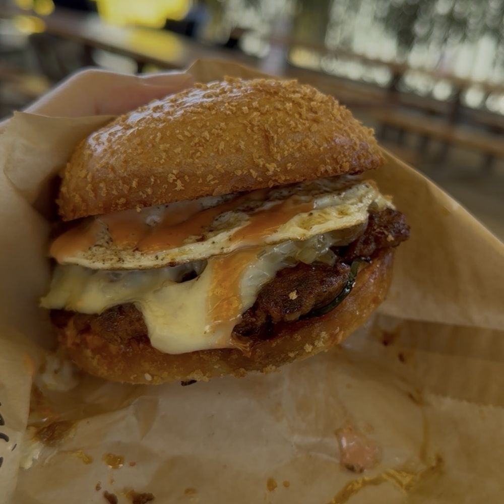 Panda Sal's - ig: @waydirtydiet for full video review - longanisa breakfast burger - Burgers Near Me - Bellflower, California Panda Sal's - ig: @waydirtydiet for full video review - longanisa breakfast burger - Burgers Near Me - Bellflower, California