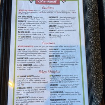 The Trails Eatery - Menu - Breakfast & Brunch Near Me - San Diego, California The Trails Eatery - Menu - Breakfast & Brunch Near Me - San Diego, California