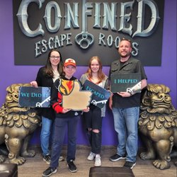Confined Escape Rooms