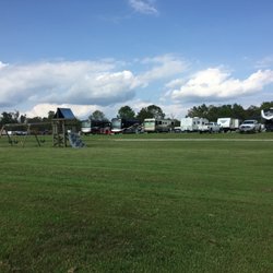 Tranter's Creek Resort & Campground - Playground and sites