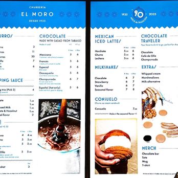 El Moro Churrería - Menu - Desserts Near Me - Costa Mesa, California El Moro Churrería - Menu - Desserts Near Me - Costa Mesa, California