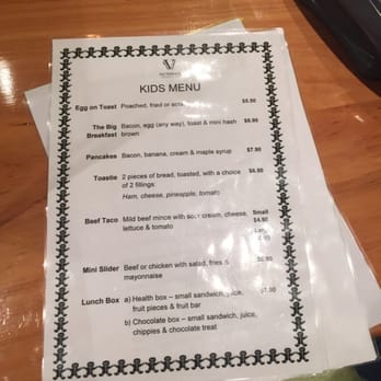 Victoria's Kitchen - Kids menu ! - Coffee & Tea Near Me - Taupo, WKO