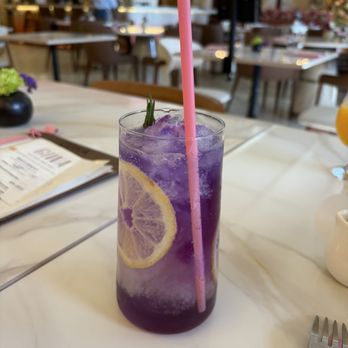 GIWA - Dawn Violet Aide Absolutely amazing, lavender, butterfly pea tea, lemon, and yuzu! - Breakfast & Brunch Near Me - Santa Clara, California
