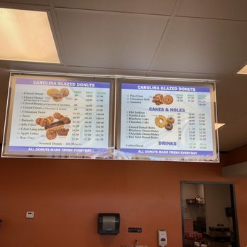 Carolina Glazed Donuts - Prices are all reasonable - Coffee & Tea Near Me - Durham, North Carolina