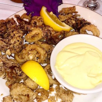 The Columbia - Fried calamari with a lemon aioli sauce - Spanish Near Me - St Augustine, Florida The Columbia - Fried calamari with a lemon aioli sauce - Spanish Near Me - St Augustine, Florida