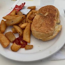 Cubano -- which is more appetizing than this photo indicates! Cubano -- which is more appetizing than this photo indicates!