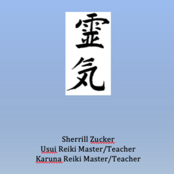 Sherrill Zucker - Psychic Medium, Reiki Master/Teacher, Priest - I offer Reiki classes from beginner to Master level, as well as half-priced Refresher classes