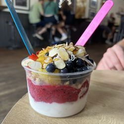 Pink ribbon bowl
