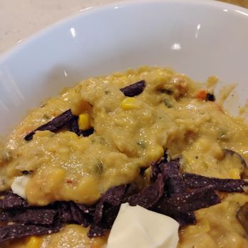 Panera Bread - Mexican corn soup was so thick, it forms globs in the bowl. Not a creamy ship at all - Sandwiches Near Me - Phillipsburg, New Jersey