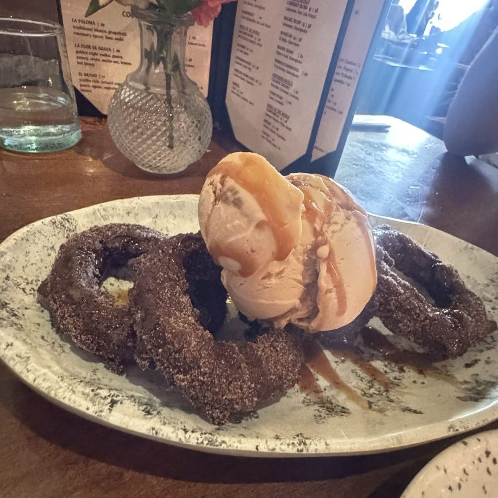 Gabbi's Mexican Kitchen - Chocolate Churros with ice cream are a big hit! Must try. - Mexican Near Me - Orange, California Gabbi's Mexican Kitchen - Chocolate Churros with ice cream are a big hit! Must try. - Mexican Near Me - Orange, California