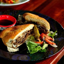 Peachtree Grill - Lamb Dip with mint aujus