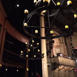 Great Lakes Theater - Seating on stage for Hamlet