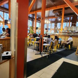 Everett & Jones Barbeque - Room in the back