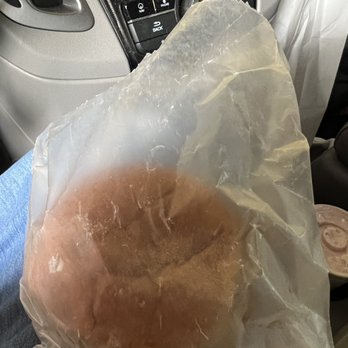 Wright's Dairy Rite - BBQ sandwich in wax paper - Ice Cream & Frozen Yogurt Near Me - Staunton, Virginia