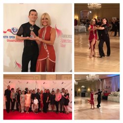 Florida Dancesport - Our student Cristina with Oleg at the Encore Dancesport Competition in Palm Beach. 09/17/2017