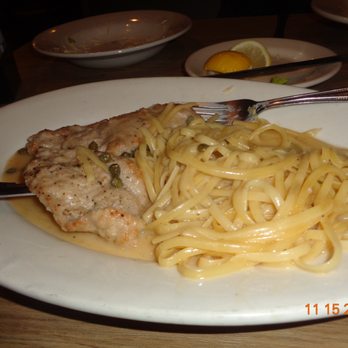 Cannataro's - Veal Piccata with Linguine - Italian Near Me - Chino, California