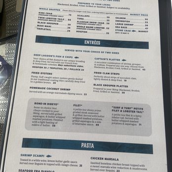 Deep Lagoon Waterside Lakewood Ranch - Fish/Entrees 12/25 - Seafood Near Me - Sarasota, Florida Deep Lagoon Waterside Lakewood Ranch - Fish/Entrees 12/25 - Seafood Near Me - Sarasota, Florida