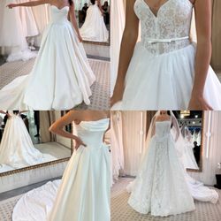 LUV Bridal - Orange County - Trying on dresses
