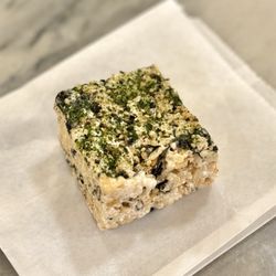 Butter & Blue - nori rice krispy