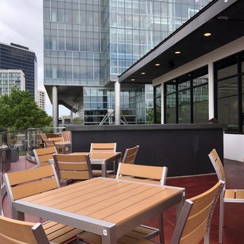 The Brook Downtown - Outdoor patio - American Near Me - Tulsa, Oklahoma The Brook Downtown - Outdoor patio - American Near Me - Tulsa, Oklahoma