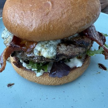Spade And Spatula - Bluejay blue cheeseburger - Gastropubs Near Me - Blue Jay, California