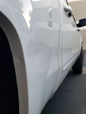 Photo of Precision Dents/ Paintless dent repair - La Verne, CA, US. Before