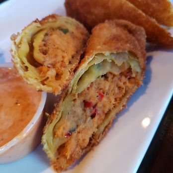 The Beverly - Salmon egg rolls - New American Near Me - Atlanta, Georgia